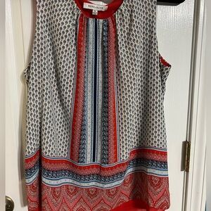 Rose & Olive Sleeveless Top